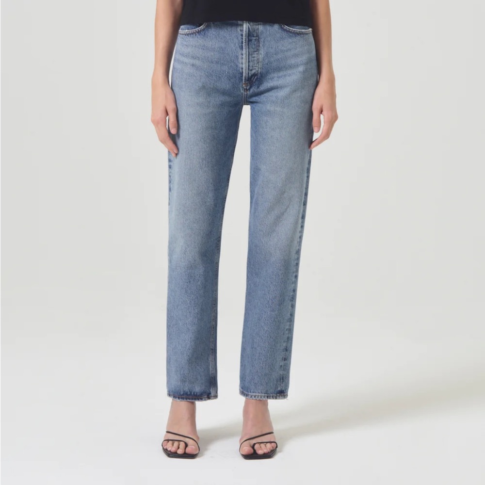 90'S PINCH WAIST HIGH RISE STRAIGHT
IN NAVIGATE